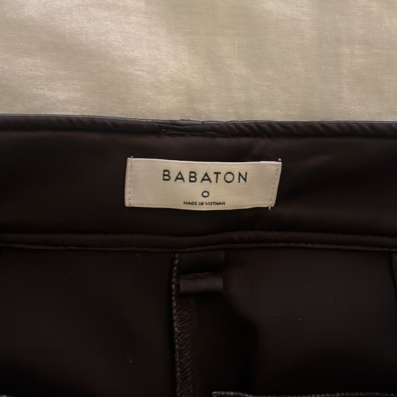 Babaton faux leather pants - Picture 4 of 6